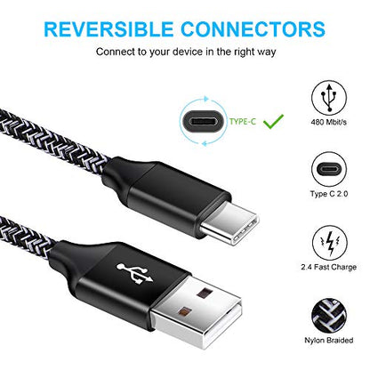 USB C Charger Set for Samsung Galaxy A17 A16 A15 5G A14 S26 Ultra S25 FE - color: Blue