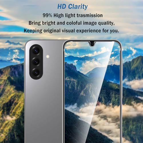 2 Pack Compatible with Samsung Galaxy A17 5G Screen Protector,with Alignment Frame,9H Tempered Glass Film,HD Clear Scratch Resistant,Bubble-Free for Galaxy A17 5G Screen Protector. - color: Samsung Galaxy A17
