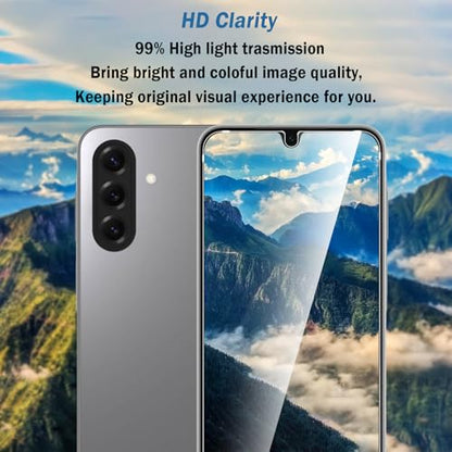2 Pack Compatible with Samsung Galaxy A17 5G Screen Protector,with Alignment Frame,9H Tempered Glass Film,HD Clear Scratch Resistant,Bubble-Free for Galaxy A17 5G Screen Protector. - color: Samsung Galaxy A17