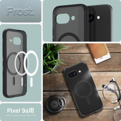 Spigen Ultra Hybrid MagFit for Pixel 9a Case, Frost Black - color: Mag Frost Black, size: Pixel 9a