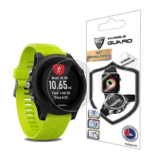 IPG for Garmin Forerunner 935 Hydrogel Screen Protector (2 Units) Invisible HD Clear Film Anti Scratch Guard-Smooth/Self-Healing/Bubble for Forerunner935 - size: Forerunner 935