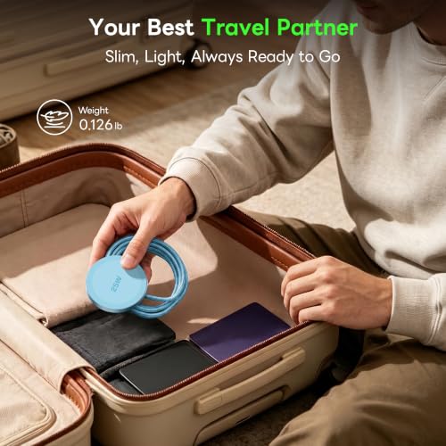 MagSafe 25W Magnetic Wireless Charger Fast Charging Pad for iPhone - color: Blue