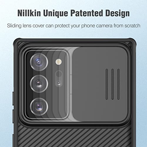 Nillkin Samsung Galaxy Note 20 Ultra Case, Slim Note 20 Ultra Protective Case with Slide Camera Cover Hard PC and TPU Ultra Thin Anti-Scratch Phone Case for Galaxy Note 20 Ultra 5g 6.9'' Black - color: Black, size: Galaxy Note 20 Ultra Camera Protection C