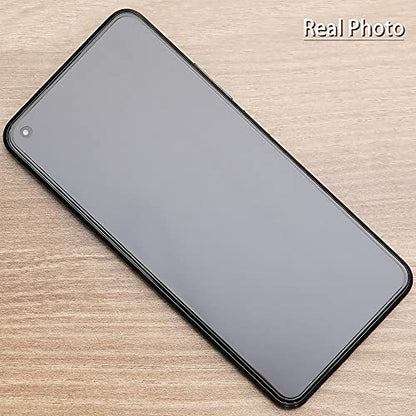 Ibywind Screen Protector For Xiaomi 11 Lite 5G NE/Mi 11 Lite 5G/4G,with 2Pcs Tempered Glass,1Pc Camera Lens Protector,1Pc Backing Carbon Fiber Film [Fingerprint Reader,Easy to install] - size: Xiaomi 11 Lite 6,55"