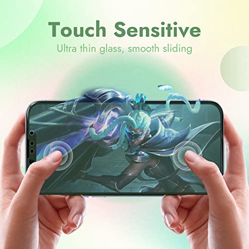 [3 Pack] for iPhone 13 Pro Max Green Privacy Screen Protector - size: iPhone 13 Pro Max/14 Plus