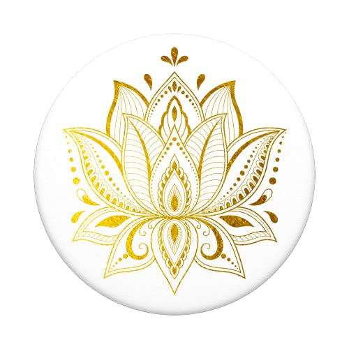 PopSockets Adhesive Phone Grip, Holder- Golden Prana - color: Golden Prana, style: Adhesive