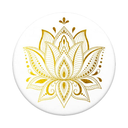 PopSockets Adhesive Phone Grip, Holder- Golden Prana - color: Golden Prana, style: Adhesive