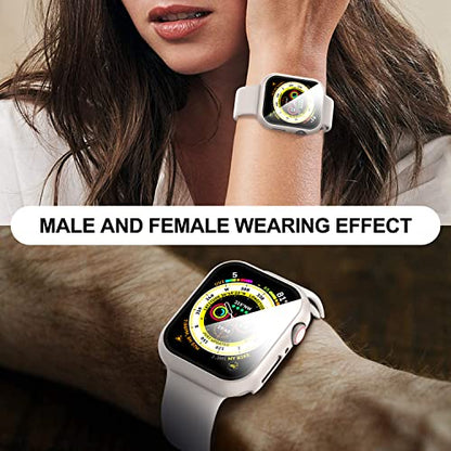 Diruite for Apple Watch Series 9/8/7/6/5/4 SE 41mm Case-Starlight*2 - color: Starlight, size: 41 mm - Series 9/8/7/6/5/4/SE/SE 2