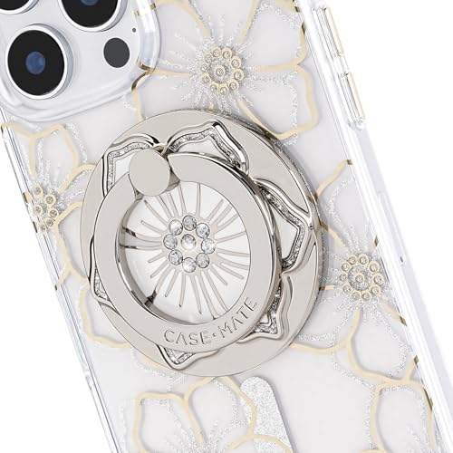 Case-Mate Magnetic Phone Grip and Ring Stand - MagSafe Holder - Floral Gems - color: Floral Gems