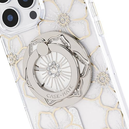 Case-Mate Magnetic Phone Grip and Ring Stand - MagSafe Holder - Floral Gems - color: Floral Gems