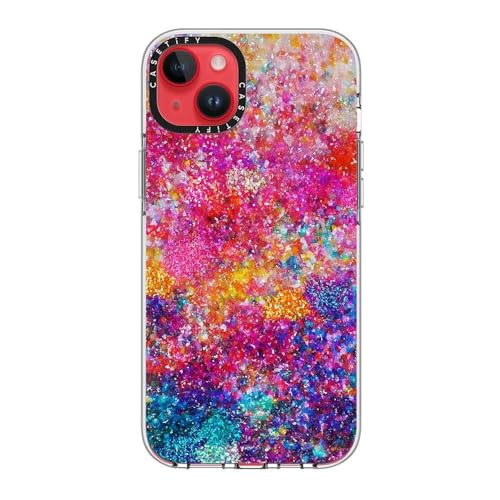 CASETiFY for iPhone 14 Plus Case - Impact Clear Compatible with MagSafe | Not Yellowing | 6.6 ft. 3X Military Grade Drop Protection | And We Danced Our Way Home by Ingrid Ching | Clear - color: And We Danced Our Way Home, size: Iphone 14 Plus (6.7")