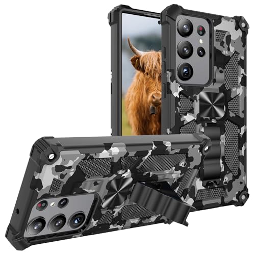 for Samsung Galaxy S26 Ultra Case Camo Phone Case, Black - color: Black, size: Samsung Galaxy S26 Ultra 5G