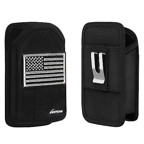 Zebra TC77 TC70 Scanner Holster Carrying Case Pouch Compatible with Zebra TC75x, TC75, TC70x, TC70, TC72, TC77 Handheld Barcode Touch Mobile Computer,Scanner Case Holder with Metal Clip and Belt Loops - color: with patch