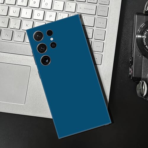 2 Pack Skin Wraps Compatible with Samsung Galaxy S24 Ultra (Blue) - color: Blue