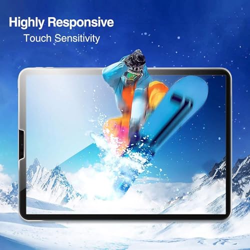 ENTRONIX Clear Screen Protector Compatible with iPad 10 Gen (2022) 10.9 Inches, Tempered Glass Scratch-Resistant Anti-Drop Protection & Case Friendly, Easy to Install, 3-Pack