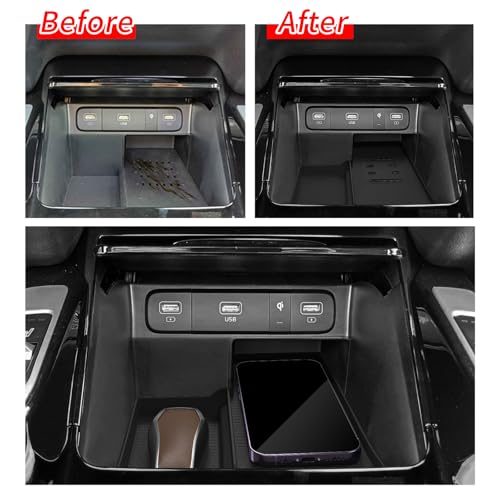 smabee Wireless Charging Protective Mat for Kia Sorento 2021-2026 - size: Wireless Charging Protective Mat