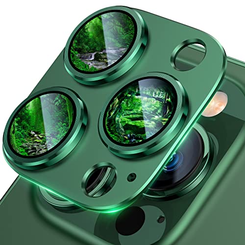 UniqueMe for iPhone 13 Pro/13 Pro Max Camera Lens Protector-Alpine Green - color: Alpine Green