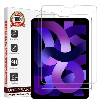 ENTRONIX Clear Screen Protector Compatible with iPad Mini 7/A17 Pro (2024) 8.3 Inches, Tempered Glass Scratch-Resistant Anti-Drop Protection & Case Friendly, Easy to Install, 3-Pack