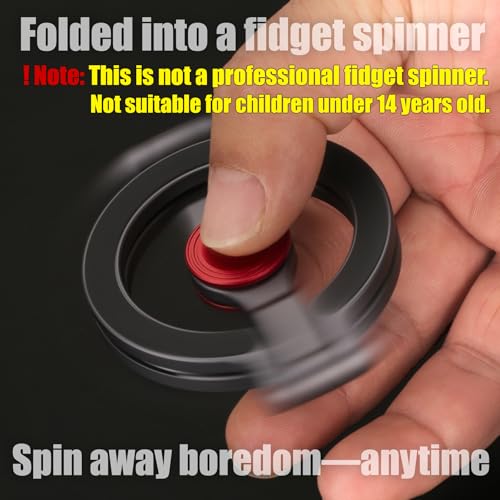 Magnetic Phone Stand & Fidget Spinner Combo for iPhone & Magsafe Cases