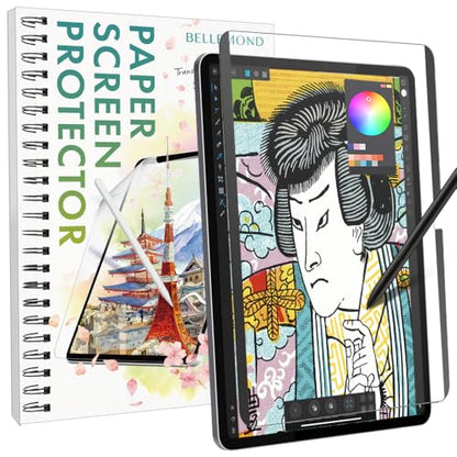 BELLEMOND Magnetic Paper Screen Protector for Samsung Galaxy Tab S11 Ultra - size: S10 Ultra / S9 Ultra / S8 Ultra (14.6 inch)