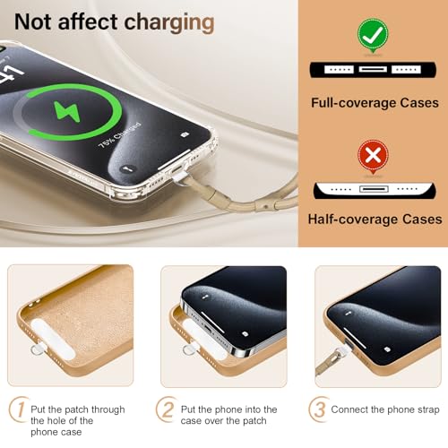 Dadanism Phone Wrist Strap, Universal Adjustable Hand Wrist Strap Lanyard - color: Camel, style: Short