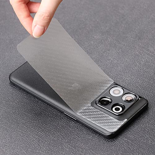 Ibywind Screen Protector For OnePlus 10T 5G(6.7 Inches),with 2Pcs Tempered Glass,1Pc Camera Lens Protector,1Pc Backing Carbon Fiber Film[Fingerprint Reader,Easy to install] - size: OnePlus 10T 6.7 inch