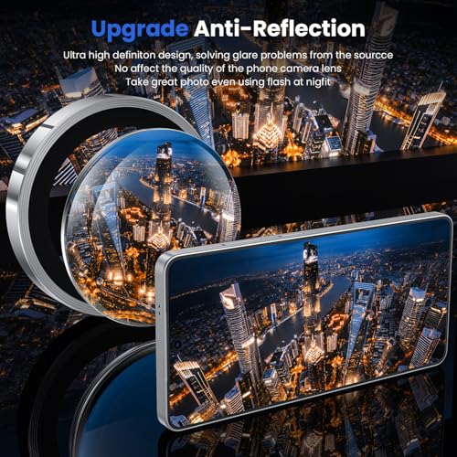 WSKEN for Samsung Galaxy S26 Ultra Camera Lens Protector - Ultra Thin - color: Silver