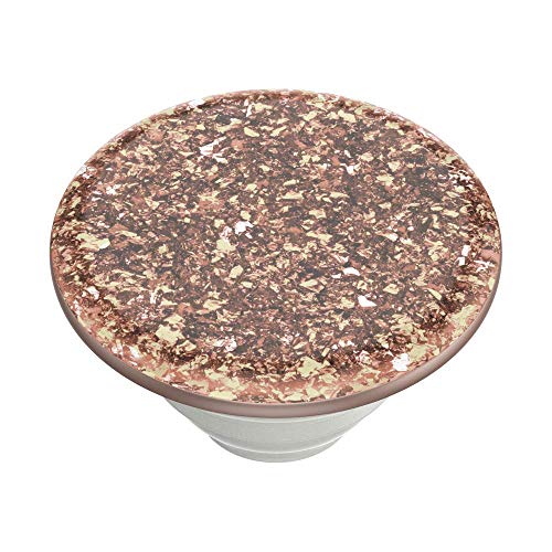 PopSockets Adhesive Phone Grip, Holder- Foil Rose Gold - color: Foil Rose Gold, style: Adhesive