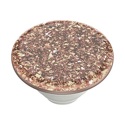 PopSockets Adhesive Phone Grip, Holder- Foil Rose Gold - color: Foil Rose Gold, style: Adhesive