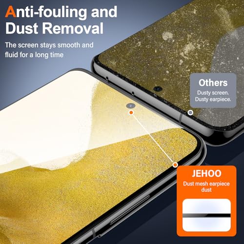 [2 Pack] Privacy Screen Protector for Samsung Galaxy S22, Ultrasonic Fingerprint Support, Auto-Alignment Frame, Easiest to Installation, Scratch-Resistant, Bubble-Free - size: Galaxy S22