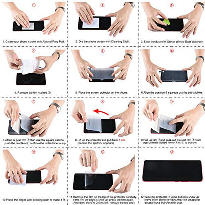 3 Pack TPU Screen Protector Compatible for Galaxy Note 10 Plus 10