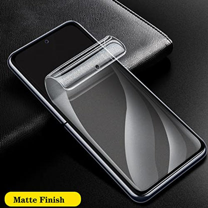 [3 Pack]Matte Screen Protectors Designed for Samsung Galaxy Z Flip 5/Z Flip 4 5G, 3 Pack Inside Screen Self-Healing TPU Film Scratch-Resistant Bubble Free Sensitive Touch Ultra-Thin Screen Protectors - size: for Z Flip 5/4