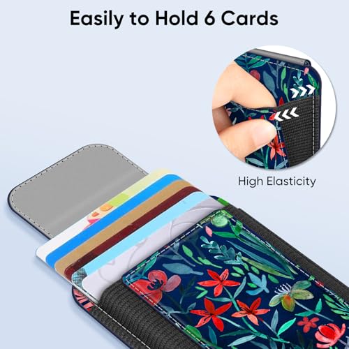FINPAC MagSafe Wallet Magnetic Card Wallet Holder for Women Men - color: Jungle Night