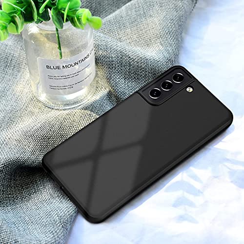LRK Ultra Thin Black Case Compatible with Samsung Galaxy S21 FE 5G: Slim, Soft, and Flexible (NOT Hard) [Matte Finish] Protective Black Phone Cover for Samsung Galaxy S21 FE 5G, 6.4 Inch - Matte Black - size: Samsung Galaxy S21 FE