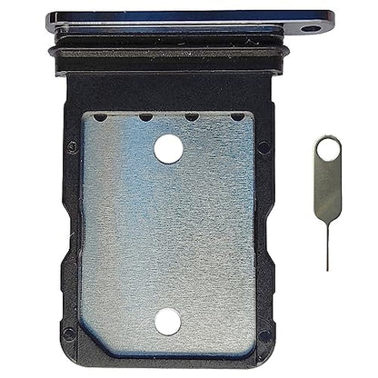 Ubrokeifixit for Google Pixel 8 Pro Sim Card Tray Slot Holder Replacement for Google Pixel 8 Pro GC3VE G1MNW 6.7" 2023,with Eject Pin (8 Pro-Obsidian) - color: 8 Pro-Obsidian