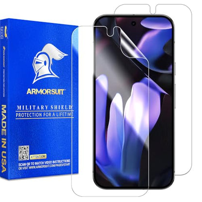 ArmorSuit 3 Pack for Google Pixel 9 Pro XL Screen Protector Case Friendly MilitaryShield HD Clear Film - Made in USA