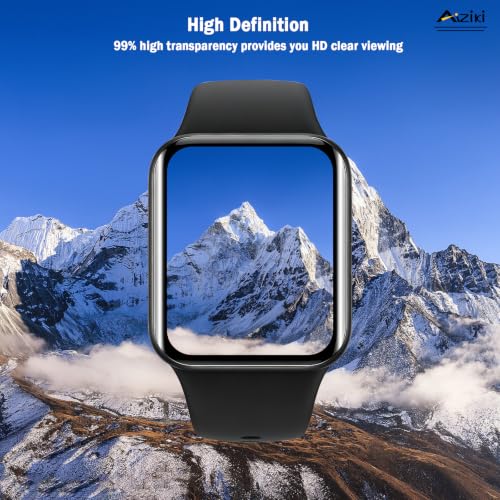 Aiziki（6 Pack Compatible for Xiaomi Smart Band 10 Pro Screen Protector, Flexible TPU Film [Not Glass], Full Coverag, HD Clear, Easy Install, Bubble Free for Xiaomi Smart Band 10 Pro Screen Protector - size: RM6-Xiaomi Smart Band 10 Pro-US