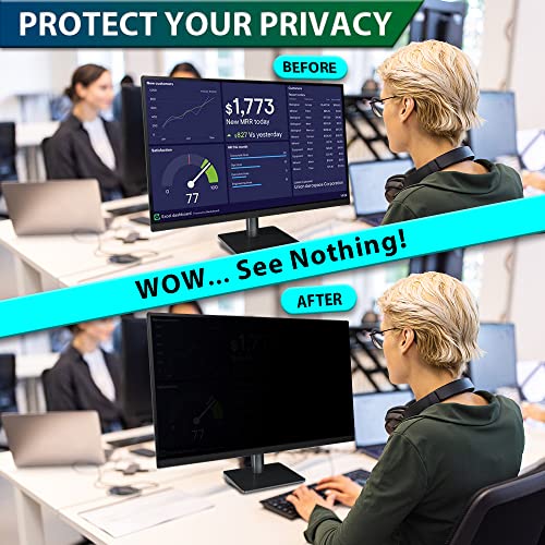 STARY [2 Pack 23.6 Inch Computer Monitor Privacy Screen for 16:9 Ratio - size: 23.6 Inch 16:9 Upgrade