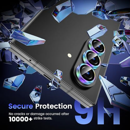 Tensea Camera Lens Protector Compatible for Samsung Galaxy Z Fold 7/8 Ultra - color: Colorful