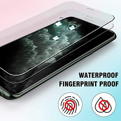 Ferilinso 3 Pack Screen Protector for iPhone 11 Pro Max, Tempered Glass - size: iPhone 11 Pro Max-Clear