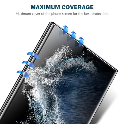 EGV 3 Pack for Samsung Galaxy S22 Ultra Screen Protector, Soft TPU Film - size: Galaxy S22 Ultra 6.8inch