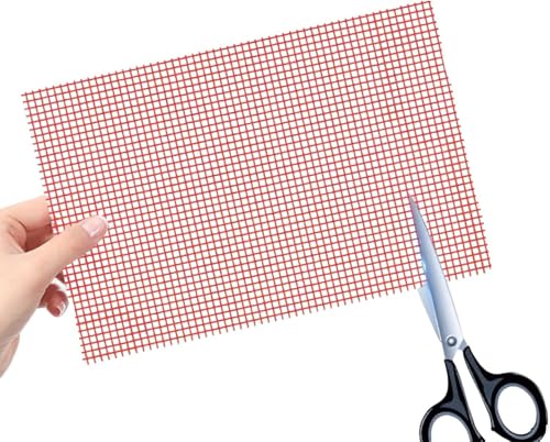 [2-Pack] Universal Cut to Fit Screen Protector with Grid Lines (300x202mm) DIY Trimmable HD Clear PET Film Protection, Anti-Scratch Screen Protective for Laptop, Tablet, Car GPS, Camera - size: S