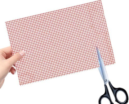 [2-Pack] Universal Cut to Fit Screen Protector with Grid Lines (300x202mm) DIY Trimmable HD Clear PET Film Protection, Anti-Scratch Screen Protective for Laptop, Tablet, Car GPS, Camera - size: S