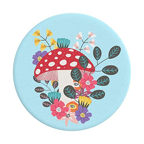 PopSockets Adhesive Phone Grip, Holder, Phone Stand, Mushroom - Shroom Blooms - color: Shroom Blooms