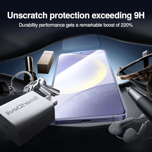 SMARTDEVIL 3 Pack for Samsung Galaxy S24 Screen Protector - size: For Samsung Galaxy S24