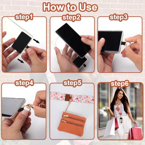 XANGNIER Clip and Go Strap for Phone with Wallet Crossbody,Multicolor 29 - color: Multicolor 29
