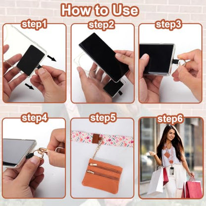 XANGNIER Clip and Go Strap for Phone with Wallet Crossbody,Multicolor 29 - color: Multicolor 29
