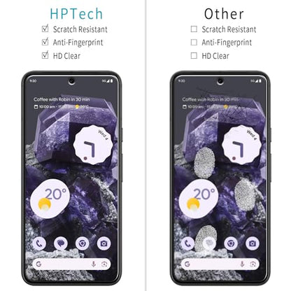 2 Pack Screen Protector for Google Pixel 8A 6.1 inch Tempered Glass - color: Clear-Google Pixel 8a