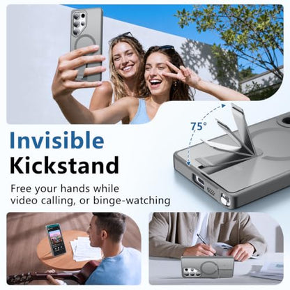 for Samsung Galaxy-S25-Ultra Case, Slim Fit & Matte, Gray - color: Gray, size: Galaxy S25 Ultra 6.9"