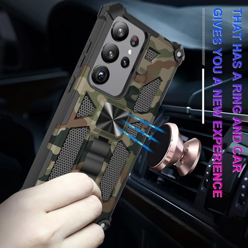 for Samsung Galaxy S26 Ultra Case Camo Phone Case, Army Green - color: Army Green, size: Samsung Galaxy S26 Ultra 5G